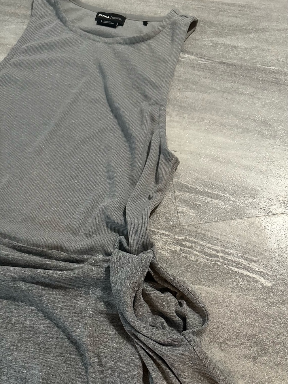 Prana cozy up Bayjour Dress in Grey size L - Picture 4 of 7